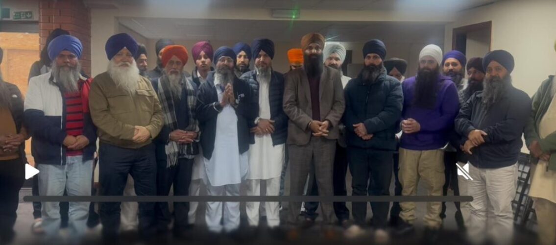 Special Meeting of Akali Dal Waris Punjab and International Panthic Dal UK at Wensfield Guru Nanak Gurdwara: Discussion on Tarn Taran Election