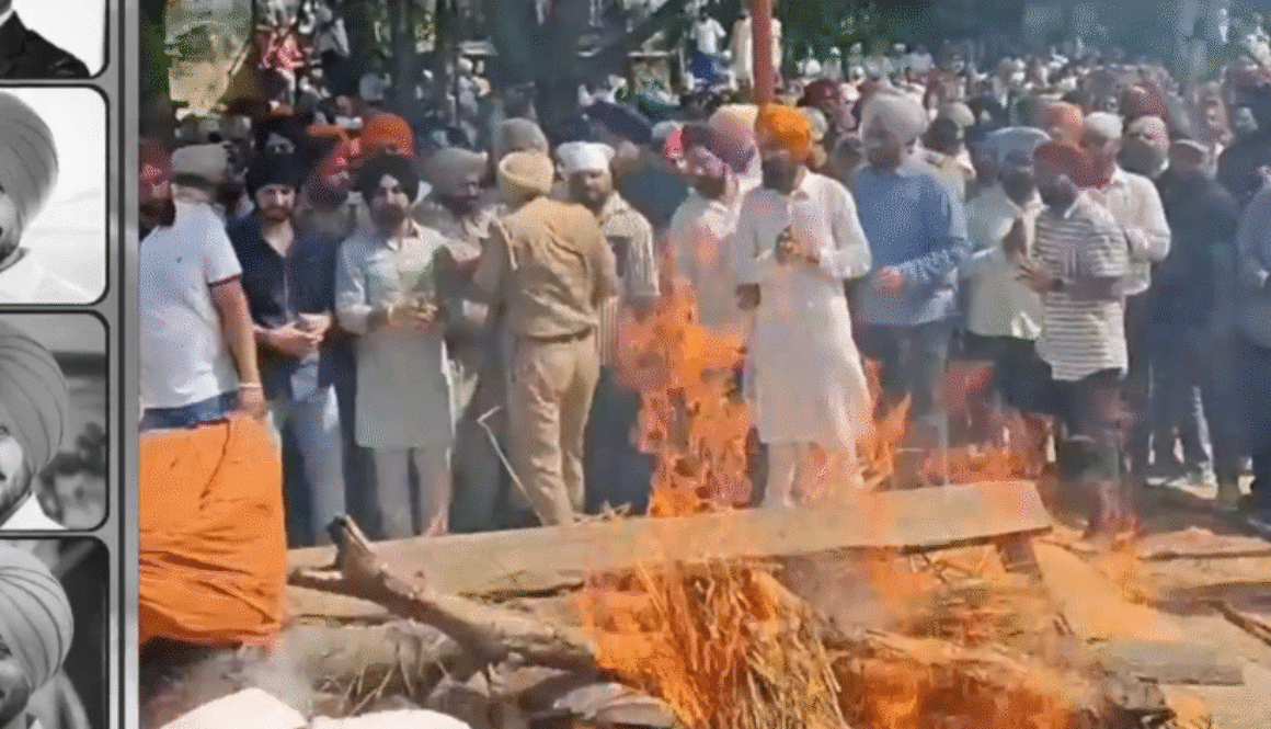 Last rites of Rajvir Jawanda: Family and artists break down in tears; mourning spreads across the Punjabi music industry.