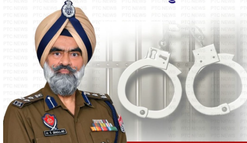 Major CBI action in Punjab: Ropar Range DIG Harcharan Bhullar arrested in bribery case.
