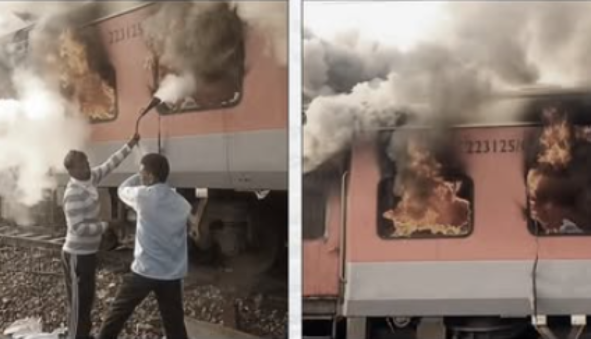 Fire in Rear Coach of Running Garib Rath Express at Sirhind, Passengers Narrowly Escape