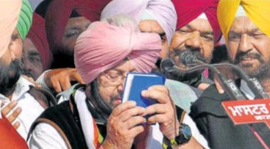 Capt Amarinder Clarifies Drug Promise with Gutka in Hand: ‘Break Backbone Means Not Eradicate, 1 Lakh Caught – Jails Full, Released Pickpockets but Not Addicts’