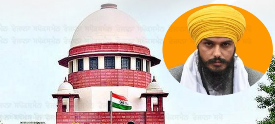 Supreme Court Dismisses Amritpal Singh’s Petition Against NSA, No Release for Detained in Assam Jail