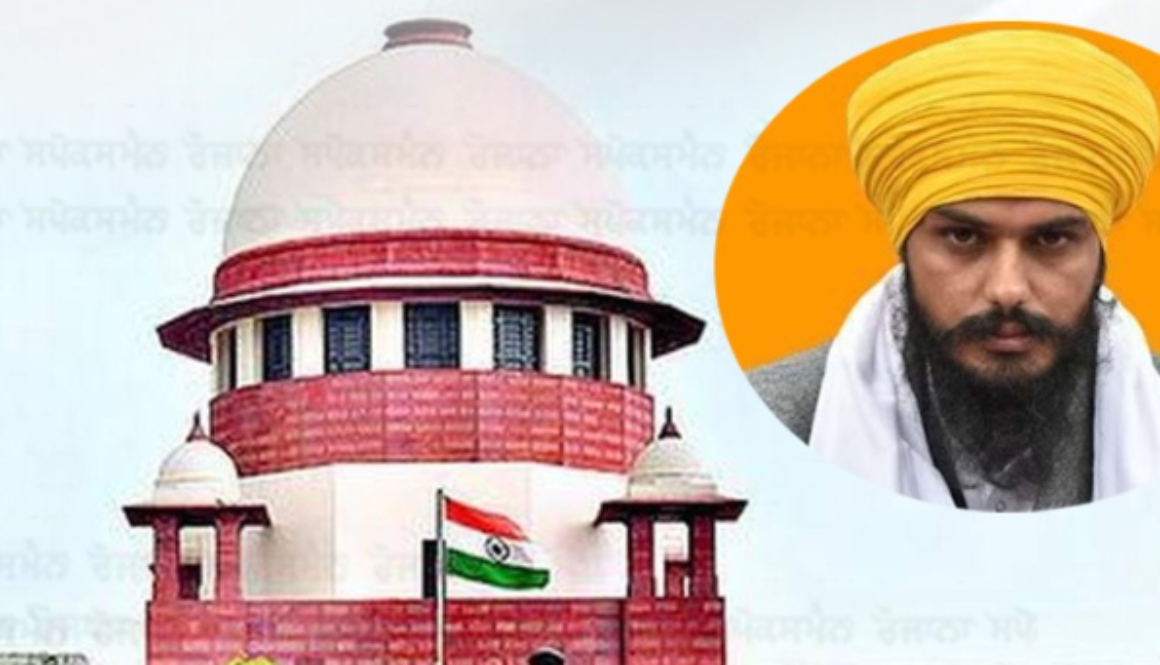 Supreme Court Dismisses Amritpal Singh’s Petition Against NSA, No Release for Detained in Assam Jail