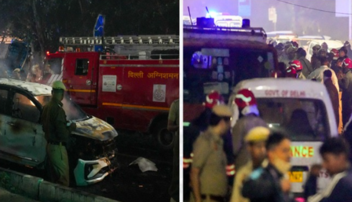 8 Dead in Car Blast Near Red Fort: 24 Injured in 6 Explosions, High Alert in Delhi