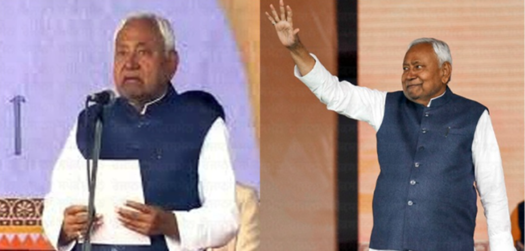 Nitish Kumar Takes Oath as Bihar CM for Record 10th Time: Ceremony at Patna’s Gandhi Maidan