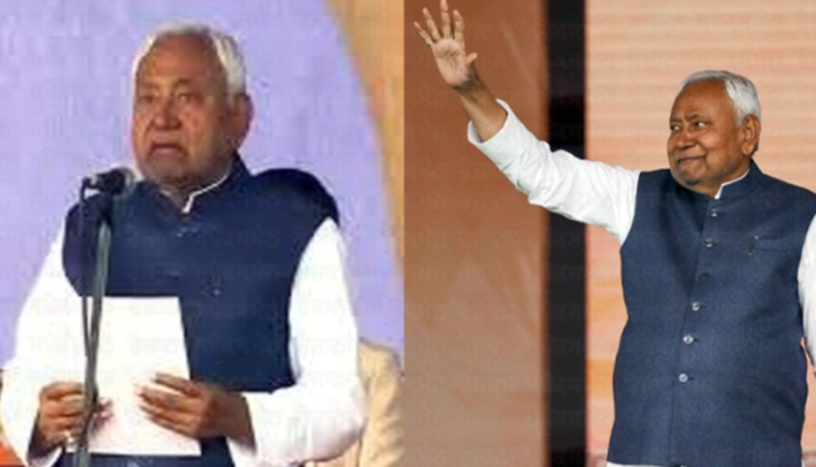 Nitish Kumar Takes Oath as Bihar CM for Record 10th Time: Ceremony at Patna’s Gandhi Maidan