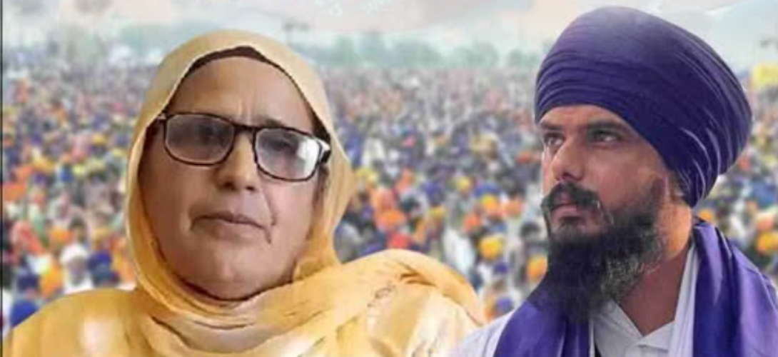 Amritpal Singh’s Mother Balwinder Kaur Detained at Delhi Airport: Stopped from Canada Trip Despite Valid Visa, Grandchild Born – ‘Sikhs Being Enslaved’