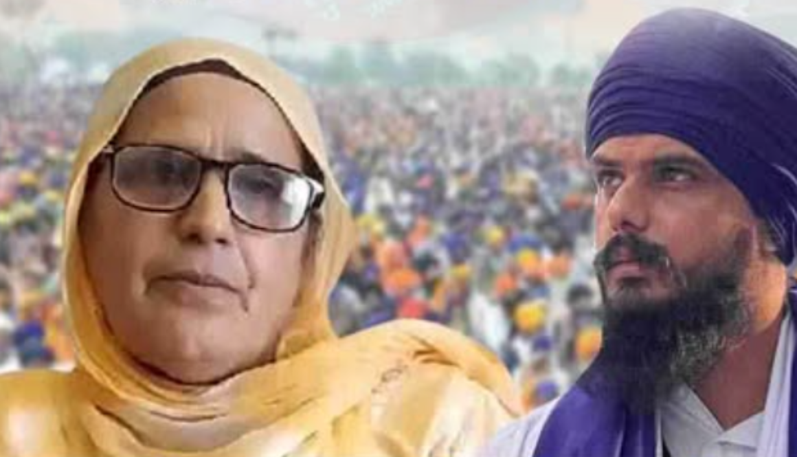 Amritpal Singh’s Mother Balwinder Kaur Detained at Delhi Airport: Stopped from Canada Trip Despite Valid Visa, Grandchild Born – ‘Sikhs Being Enslaved’