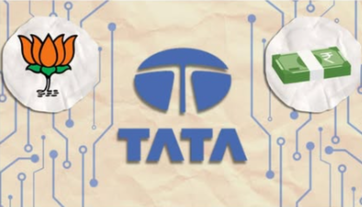 Tata Becomes BJP’s Biggest Donor Just Weeks After ₹44,000 Cr Subsidy – ₹758 Cr Donation in Election Month