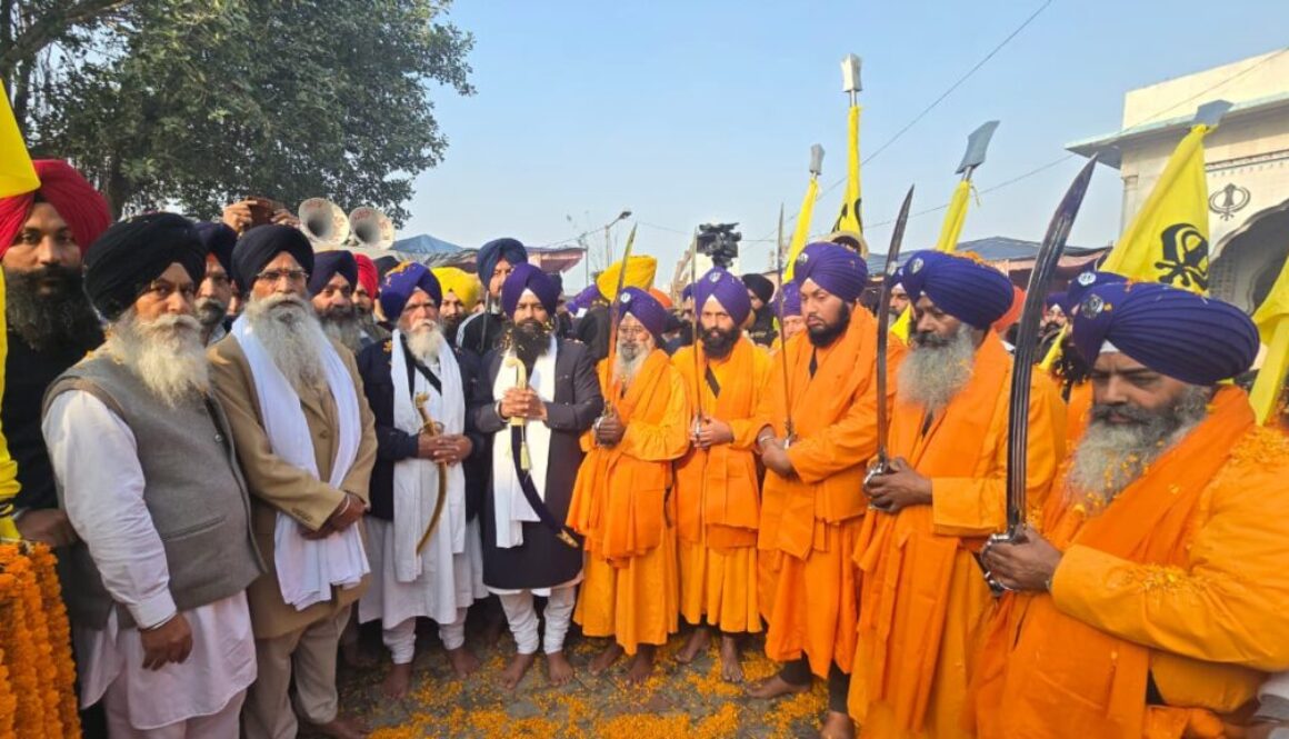 Sri Chamkaur Sahib: Grand Nagar Kirtan Dedicated to Elder Sahibzade & Chamkaur Martyrs