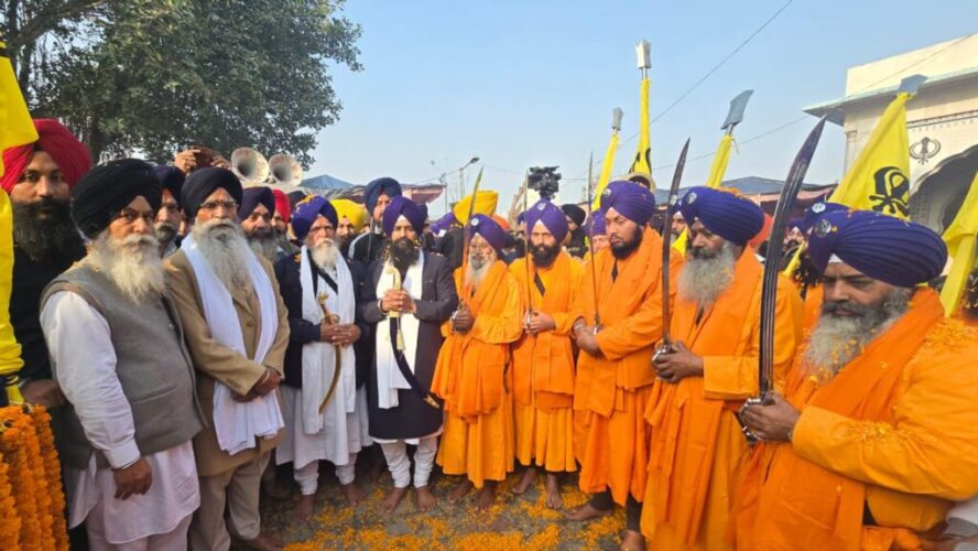 Sri Chamkaur Sahib: Grand Nagar Kirtan Dedicated to Elder Sahibzade & Chamkaur Martyrs