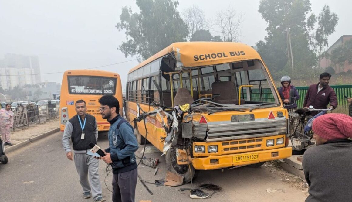 Mohali school bus