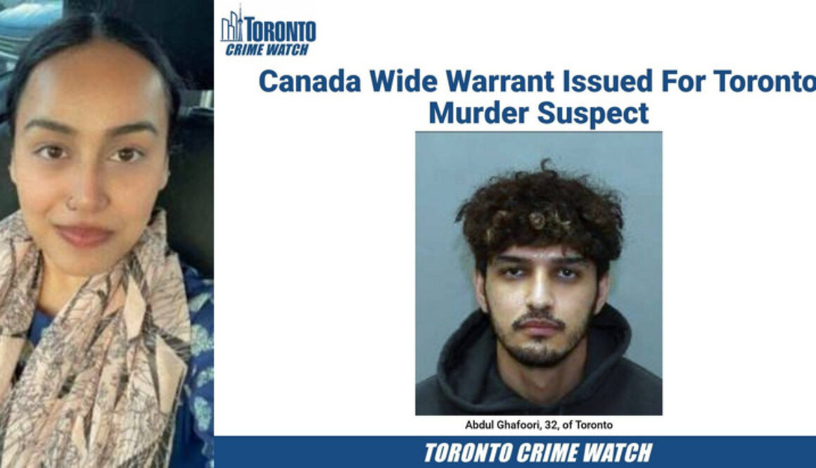 Toronto Murder Case: 30-Year-Old Himanshi Khurana Found Dead at Home – Suspect 32-Year-Old Abdul Ghafoori Fugitive, Warrant Issued