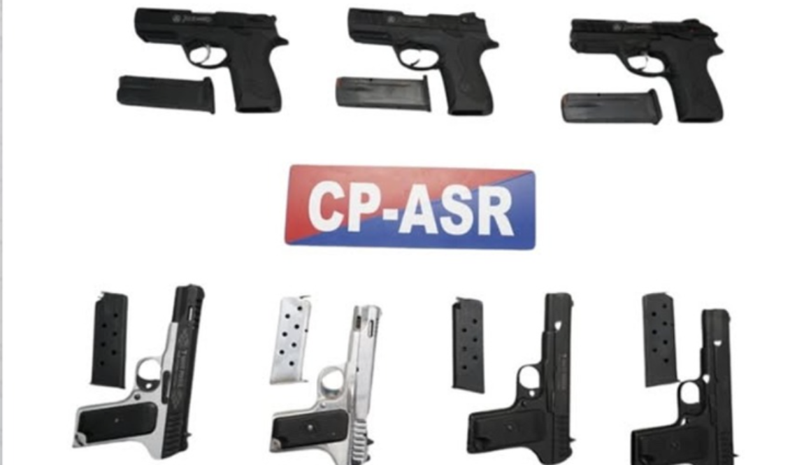 Amritsar Police Busts Pak-Linked Arms Smuggling: 2 Arrested, 7 Sophisticated Pistols Seized – Operatives Acted on WhatsApp Orders from Pak Handler