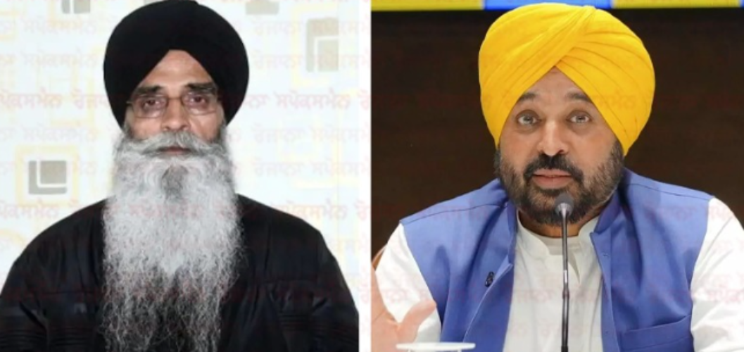 bhagwant maan and sgpc dhami