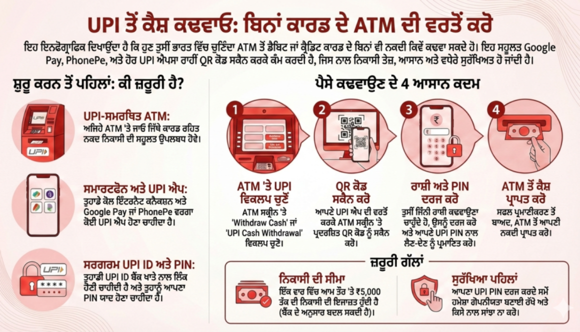 New UPI Cardless Cash Withdrawal Feature Launched – No Need for ATM Card Anymore