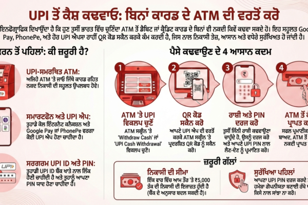 New UPI Cardless Cash Withdrawal Feature Launched – No Need for ATM Card Anymore