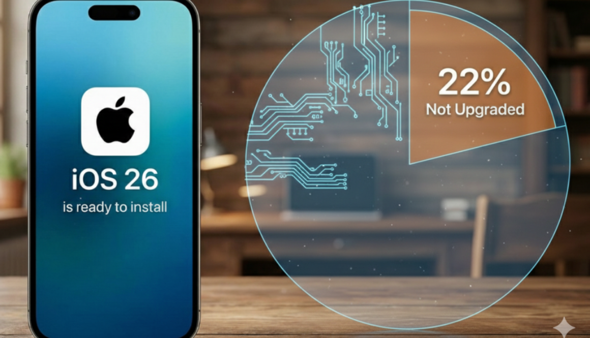 22% iPhone Users Still Avoiding iOS 26 – Liquid Glass Design, Battery Drain & Bugs Main Reasons