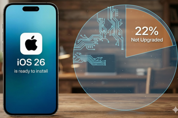 22% iPhone Users Still Avoiding iOS 26 – Liquid Glass Design, Battery Drain & Bugs Main Reasons