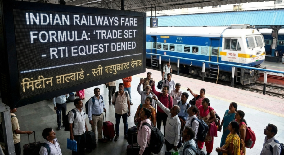 Indian Railways Declares Passenger Fare Calculation Formula a 'Trade Secret' – Refuses Disclosure Under RTI Act