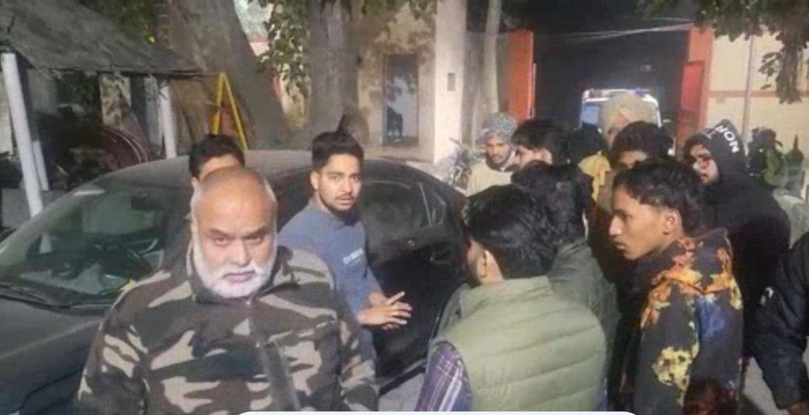 Late night open firing on advocate’s vehicle in Ajnala