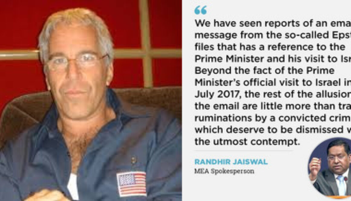 Epstein Files Mention PM Modi – MEA Dismisses as 'Trashy Rumours'