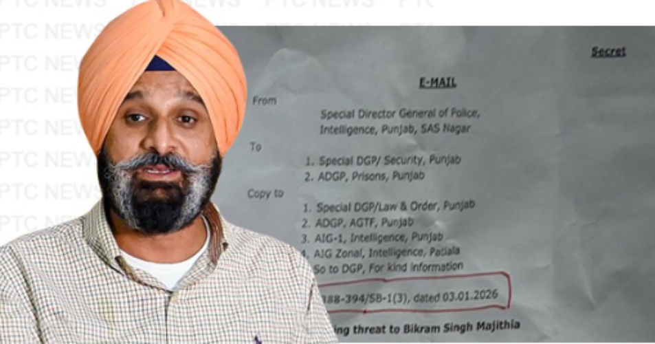 Threat to Life of Bikram Singh Majithia