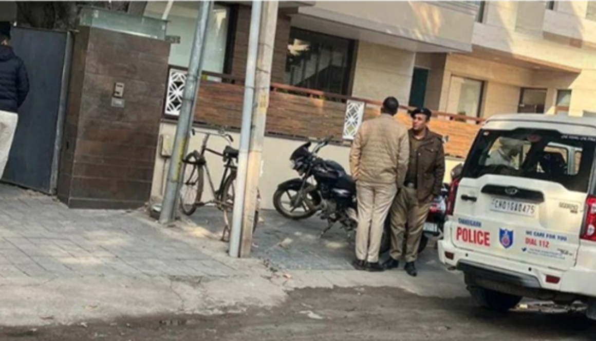 Firing at Builder Ankit Sadhana’s House in Chandigarh Sector-21