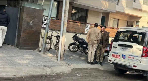 Firing at Builder Ankit Sadhana’s House in Chandigarh Sector-21