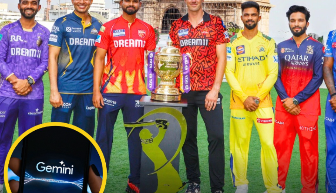Google’s Gemini Signs 3-Year IPL Sponsorship Deal Worth ₹270 Crore