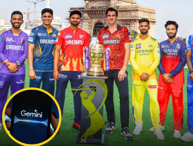 Google’s Gemini Signs 3-Year IPL Sponsorship Deal Worth ₹270 Crore