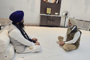 Fazilka SSP Presents Clarification & Seeks Forgiveness at Akal Takht Secretariat