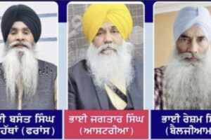 European Sikh Council Supports Giani Raghbir Singh's Step, Demands High-Level Probe