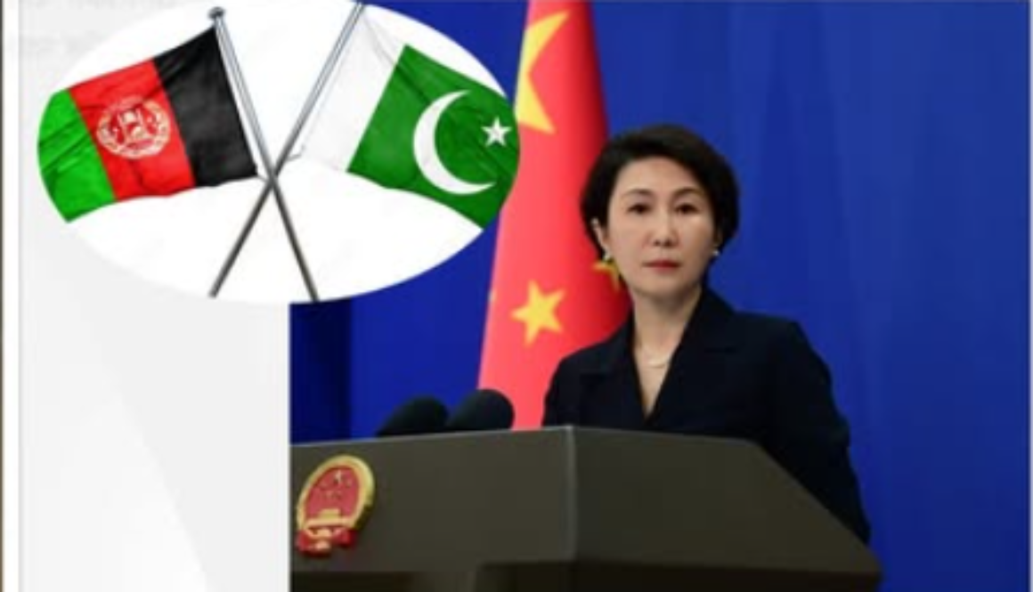China Expresses Concern Over Pakistan-Afghanistan Conflict