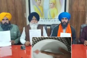 Controversy Over Gurbani Verses on Crockery in Sikh Regiment