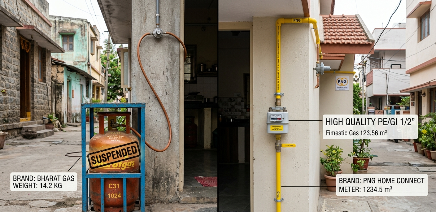 “PNG Connection Made Mandatory for Homes Near Pipelines, LPG to be Cut on Refusal: Centre”