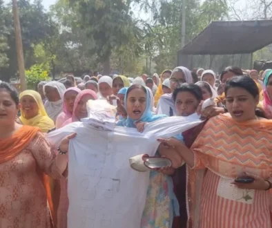 Bhagwant Mann remarks women protest Ludhiana