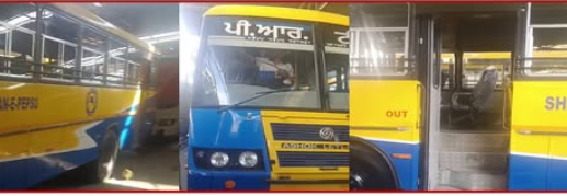 PRT buses painted in AAP's blue-yellow colours ahead of Holi: Bikram Majithia targets CM Mann