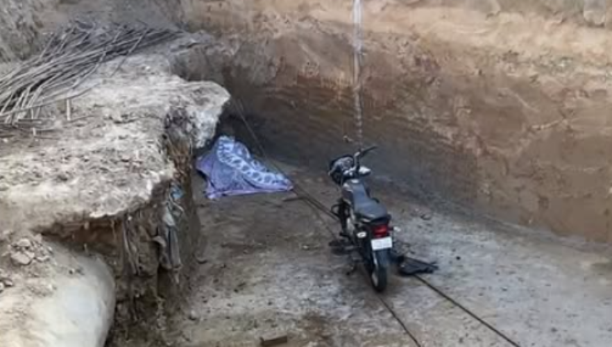 Biker Dies After Falling into 15-Foot Deep Pit in Village Hazara Singh, Jalandhar