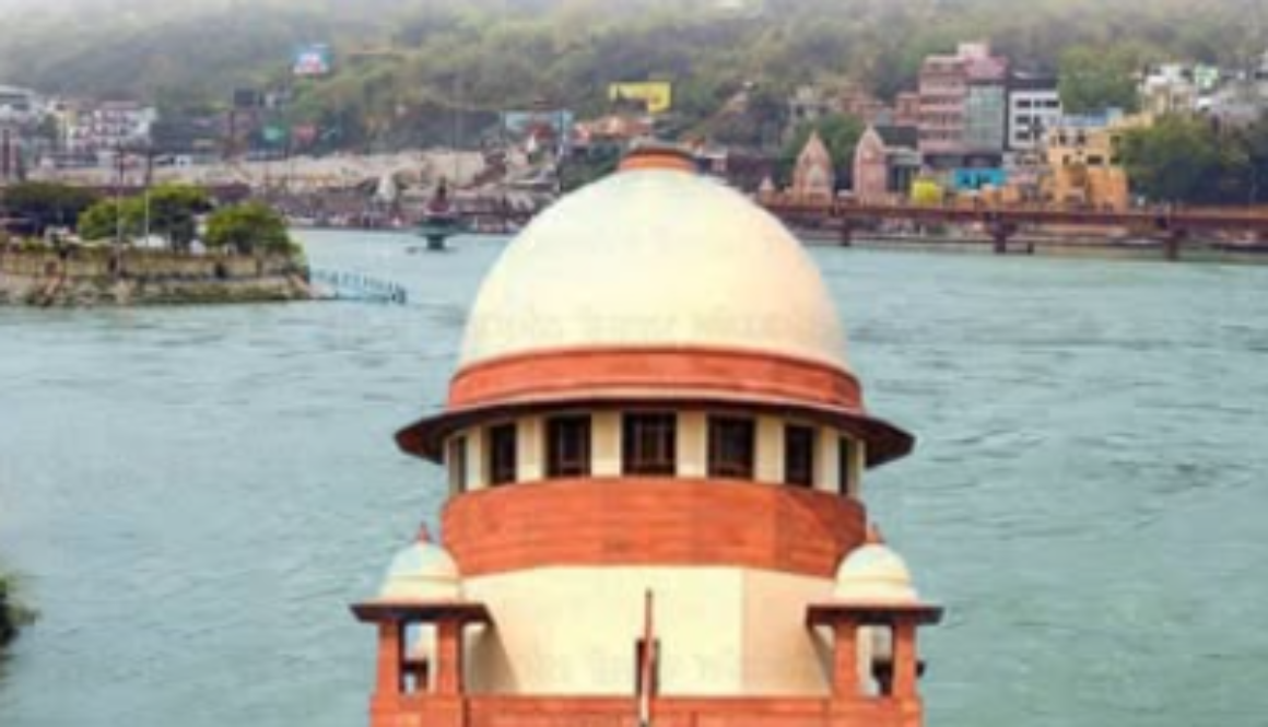 Ganga river encroachments Supreme Court order