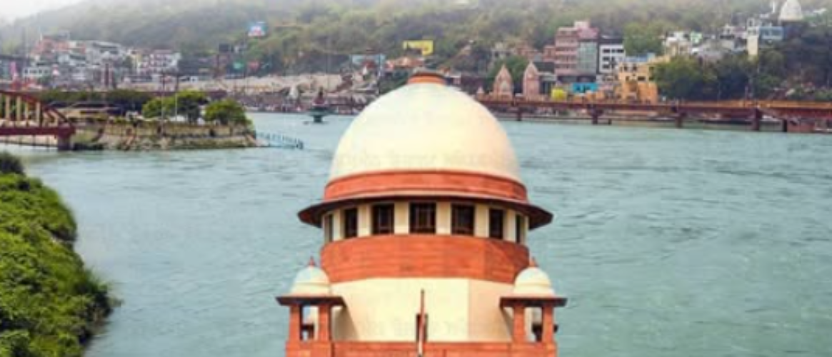Ganga river encroachments Supreme Court order