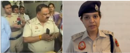 Delhi Police Removes Inspector Rajiv After Controversial Statement