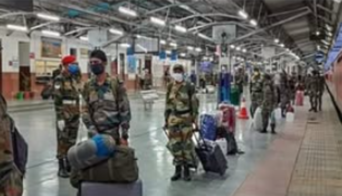 Free Rail Travel Gallantry Award Winners soldiers
