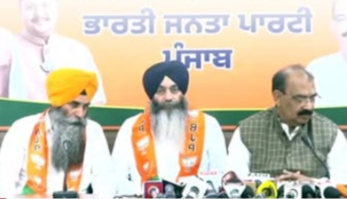 Akali Dal BJP Join Charanjit Singh Kalewal