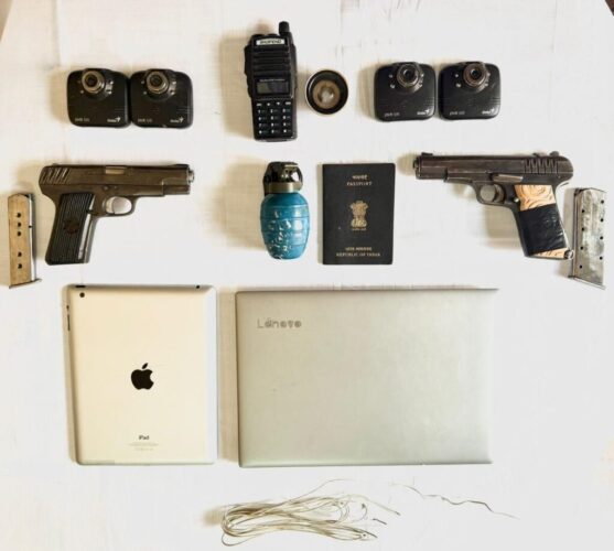 Punjab police arms recovery