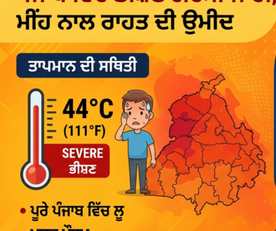 Punjab heatwave 2026 temperature