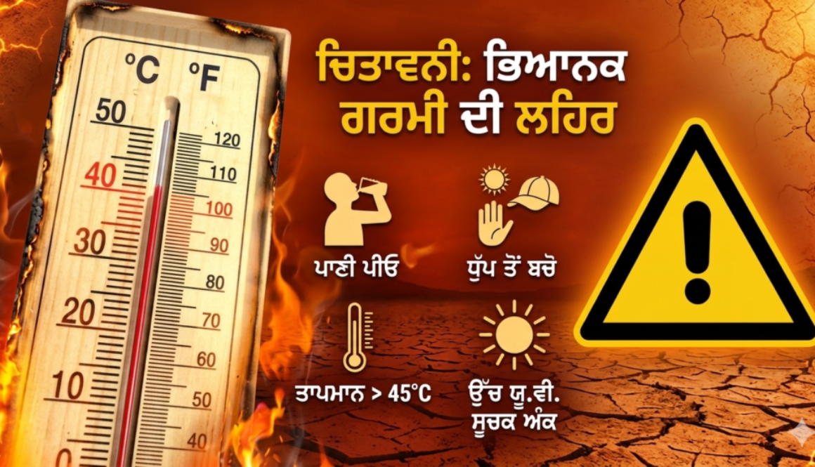 Punjab heatwave alert Chandigarh