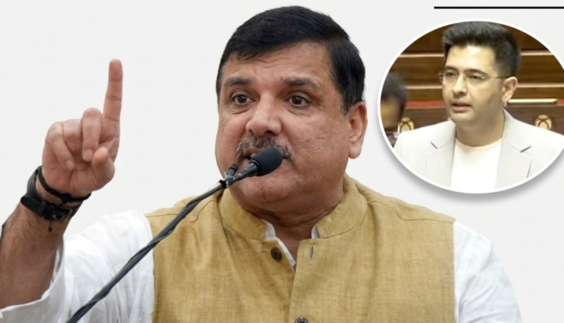 Sanjay Singh Raghav Chadha statement AAP