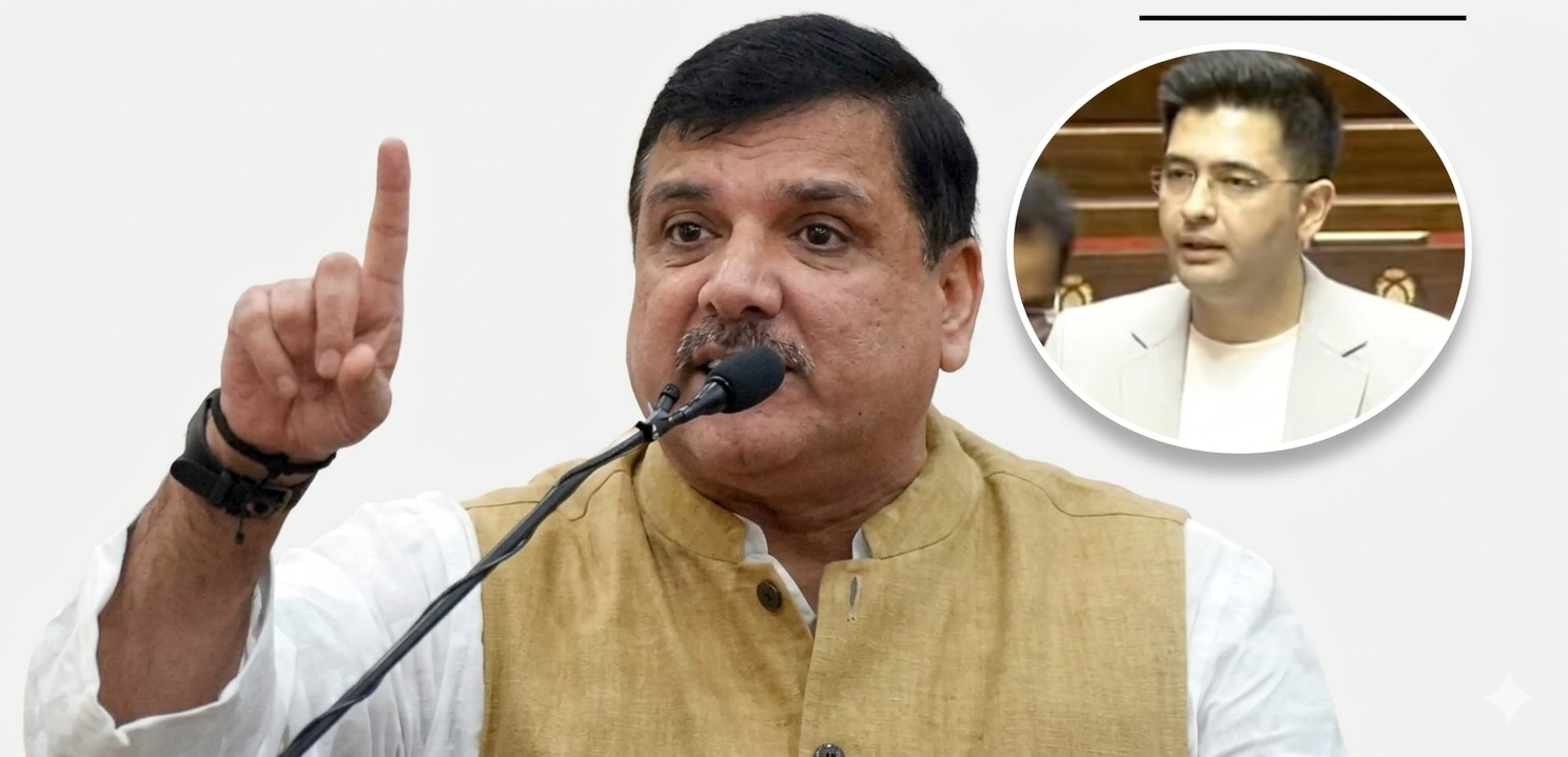 “We Are True Soldiers of Kejriwal, Raghav Chadha Not Speaking on National and Punjab Issues: Sanjay Singh”