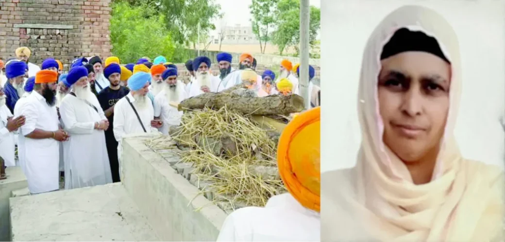 Parmjit Kaur funeral Rode village